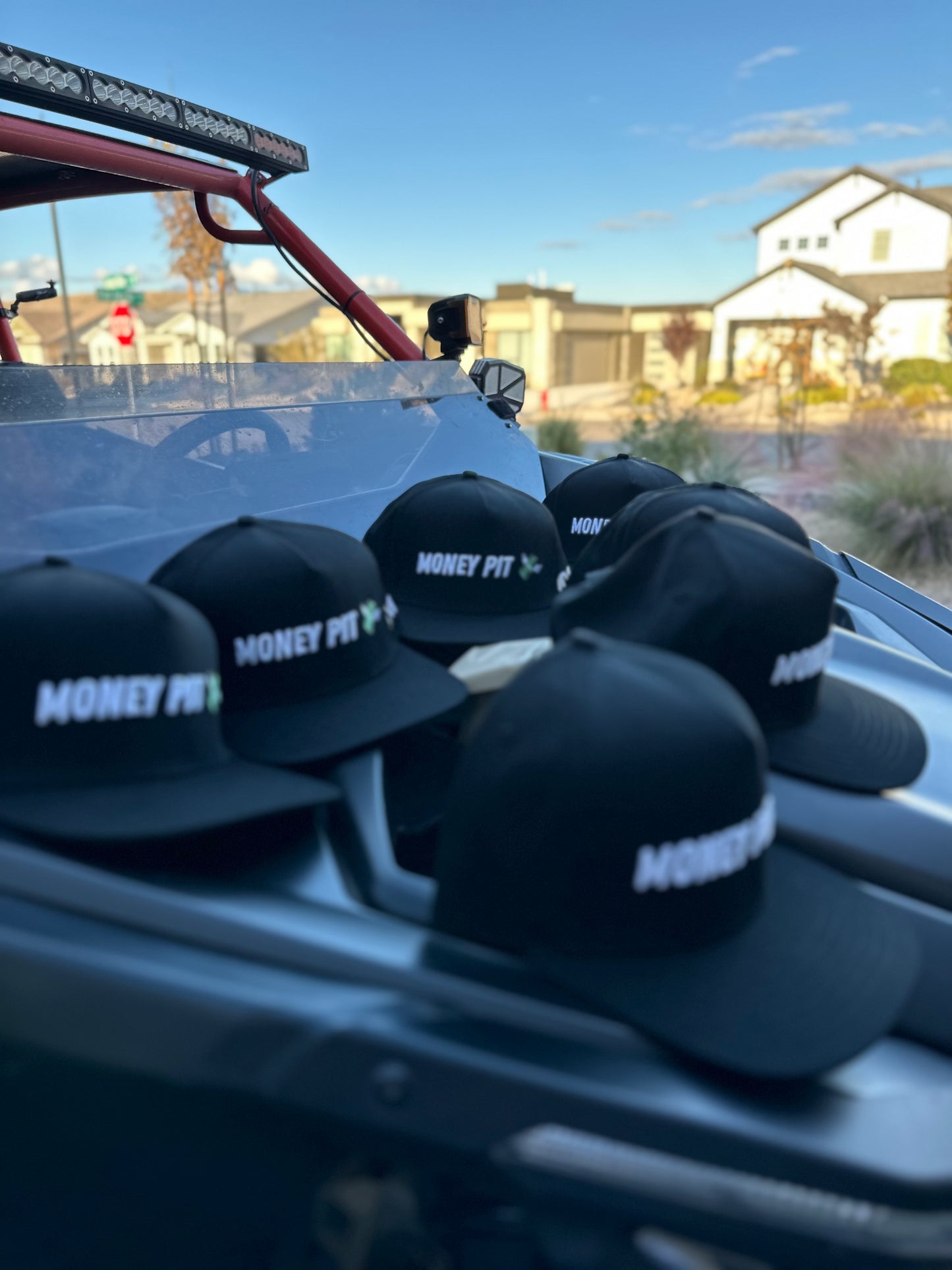 Money pit 5 panel cap